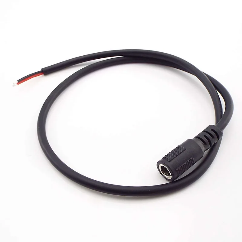 5.5x2.1mm 12V 5A DC male female Power supply diy Cable extension led light 20 AWG Jack Cord DC Connector For CCTV 0.5M 2M 3M
