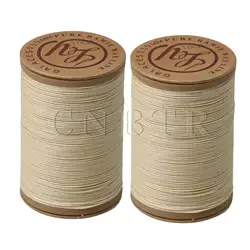 CNBTR 2 x Handwork Leather Sewing Craft Round 750cm Waxed Thread Cord 0.55 Dia