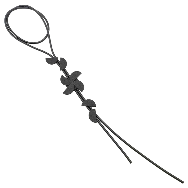 UKEBAY New Long Statement Necklaces For Women Sweater Chain Rubber Pendant Necklaces Gothic Jewelry Handmade Jewelry Accessories
