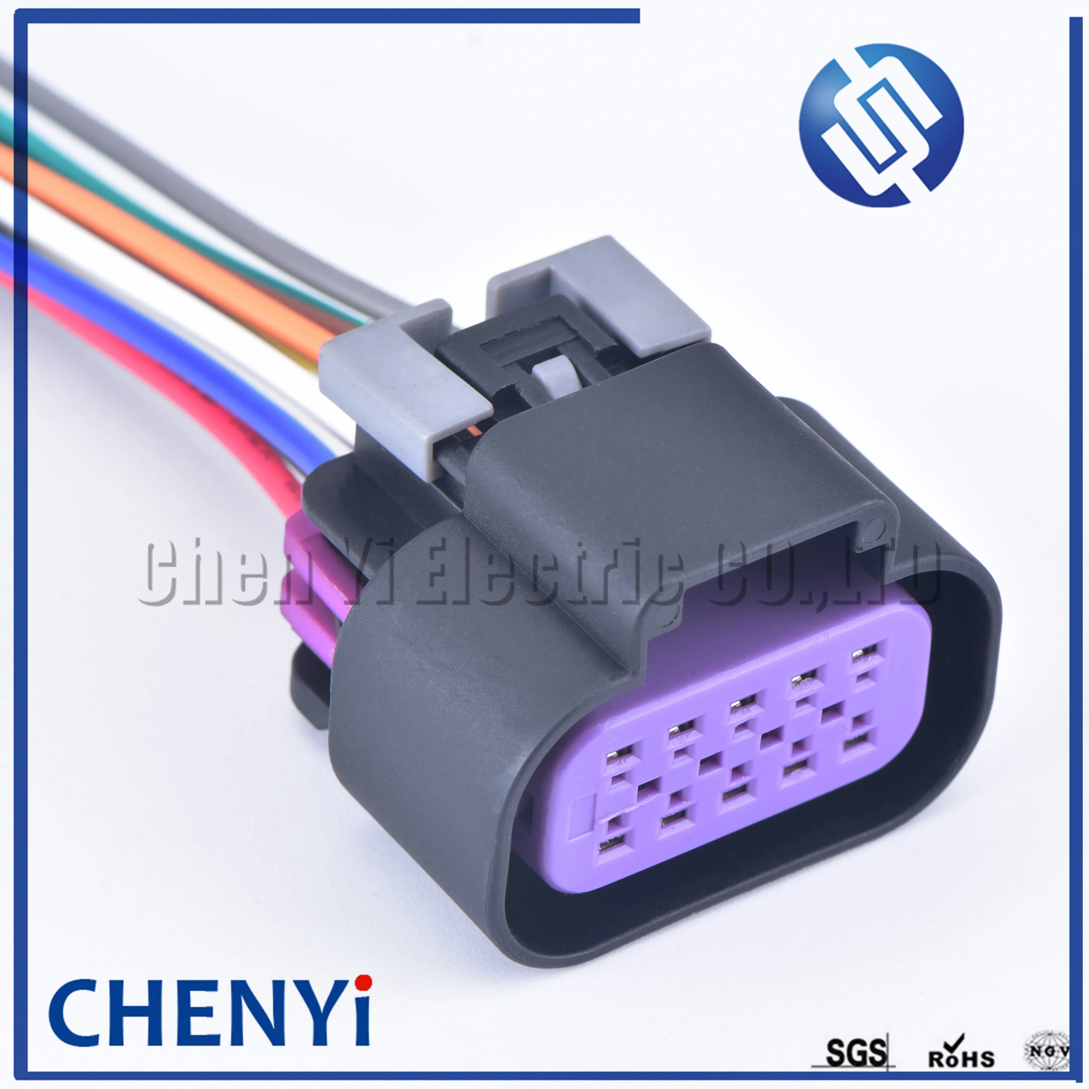 

10 Pin efi engine auto waterproof connector Oil Pump Connector Light Lamp Socket For BUICK Infiniti ISSUZU 15326842 with wires