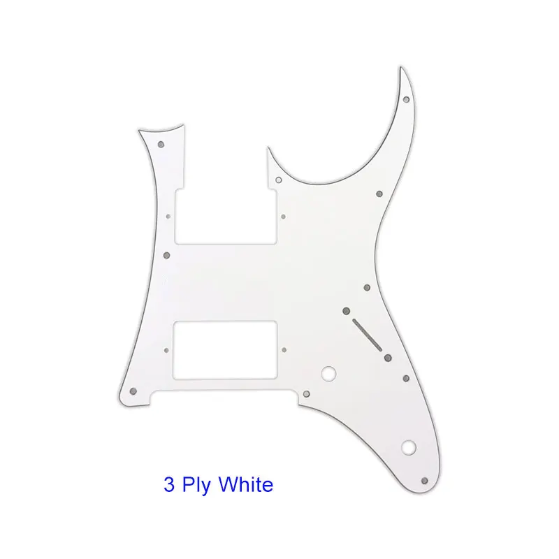 Xinyue Custom Guitar Parts For 10 Hole Screws MIJ Ibanez RG 2550Z Guitar Pickguard Humbucker HH Pickup Scratch Plate Many Colors