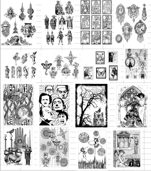 Art Transparent Clear Stamps for DIY Scrapbooking/Card Making Fun Decoration Supplies  A0113