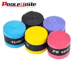 1Pcs Dry Tennis Racket Grip Anti Skid Sweat Absorbed Wraps Taps Badminton Grips Racquet Vibration Overgrip Sweatband Hot Sports