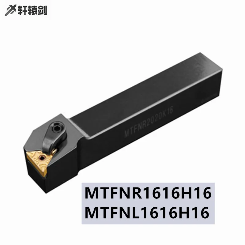 1 peça-ferramenta de torno externo, entalhe de torno cnc mtfnr 16vest16, tnmg