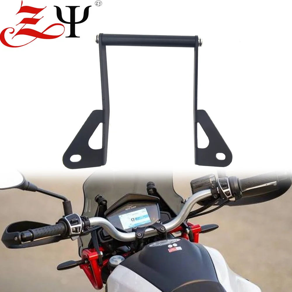 

For MOTO GUZZI V85 TT V85TT support GPS smartphone Motorcycle Navigation bracket mobile phone bracket USB Charging Phone stand