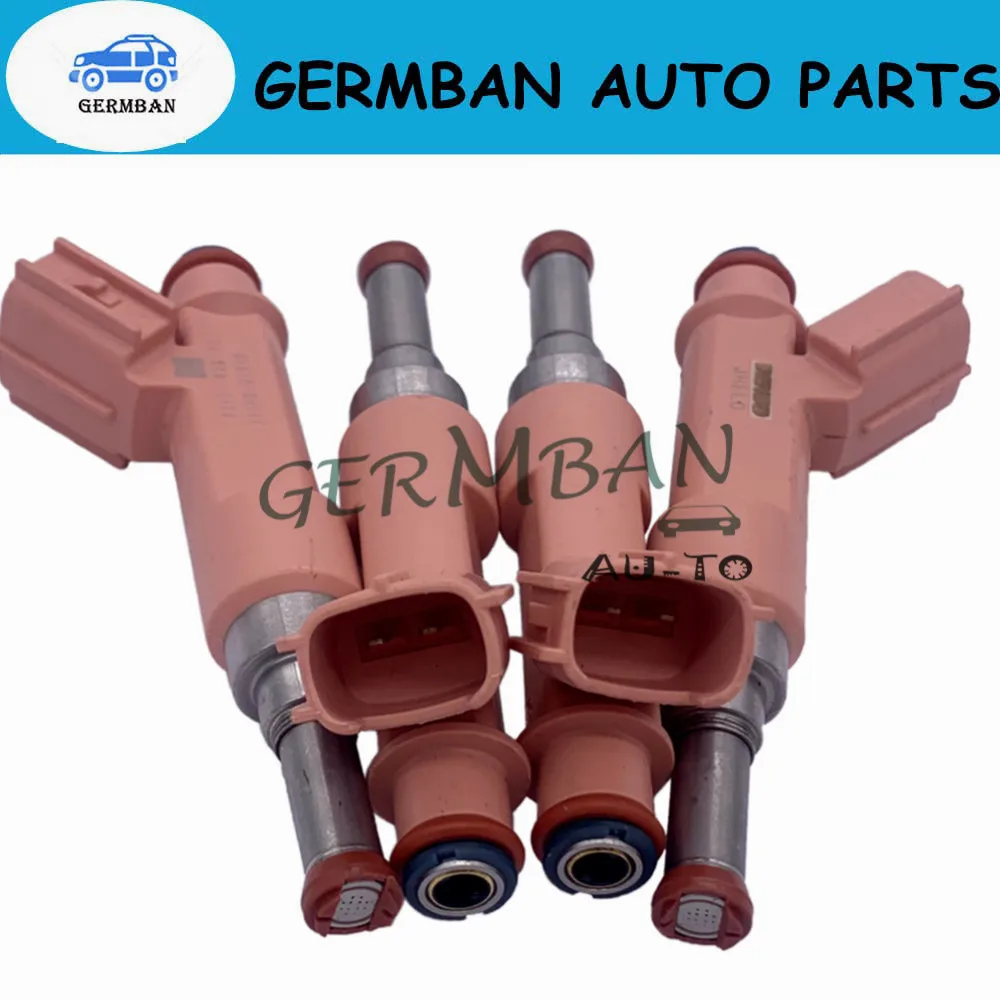 232090T050 Set of 4 Fuel Injectors 23250-0T050 For Toyota Scion 2RZ-FE Toyota Corolla 23209-0T050