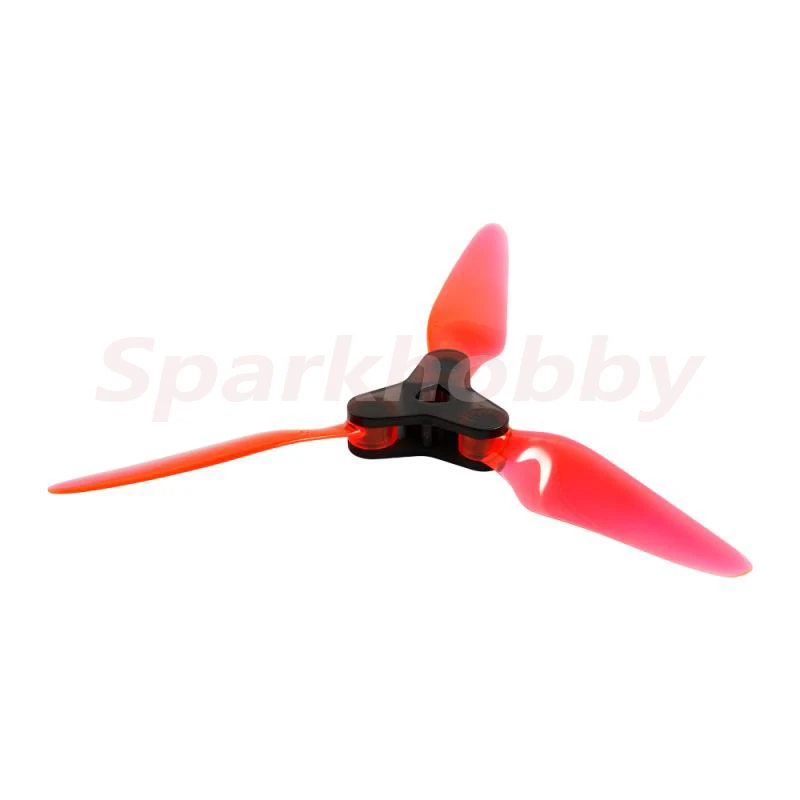 12PCS/2Pairs Brand New DALPROP Fold 5.1inch propeller 5.1x4.75 3-balde CW CCW DIY Portable Foldable prop for RC FPV Racing Drone