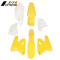 For Suzuki DRZ400 DRZ 400 DR400Z Off Road Pit Dirt Bike Motorcycle Plastic Kit Front Rear Fender Side Plates