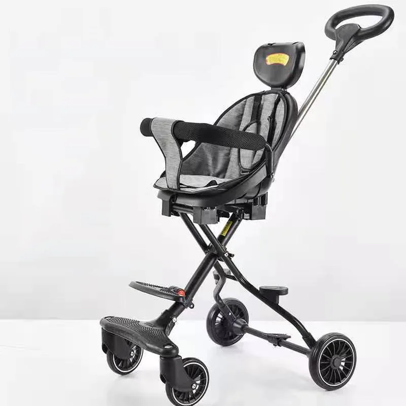 Wózek dziecięcy lekki wózek Buggy trzy koła wózek maluch wózek Jogging wózek trójkołowy dla dzieci wózek dziecięcy