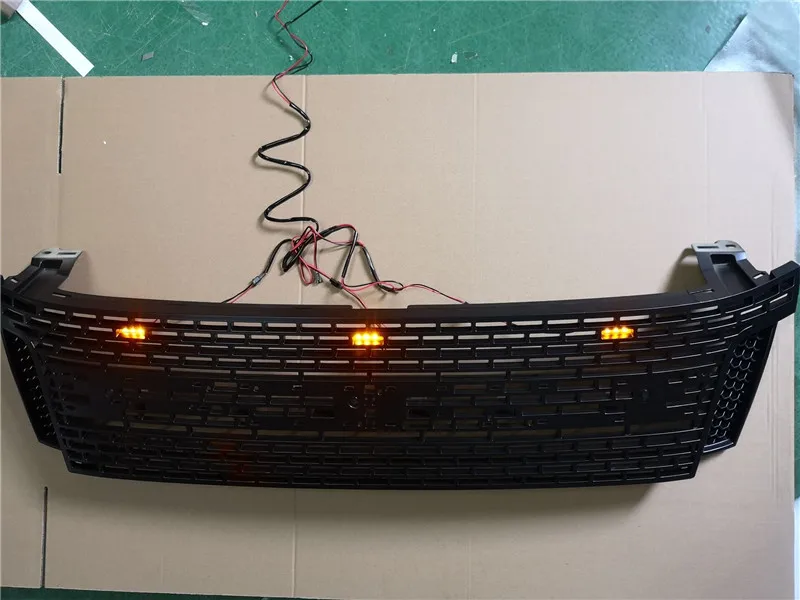 led signal lights front grills leds fit for ranger t6 t7 auto grille yellow led