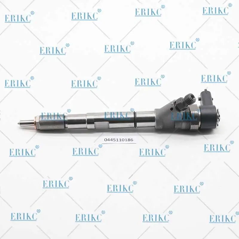 ERIKC 0445110279 Diesel Engine Parts Injector 0445110186 High Quality Common Rail Spare Parts Injector 0445110730