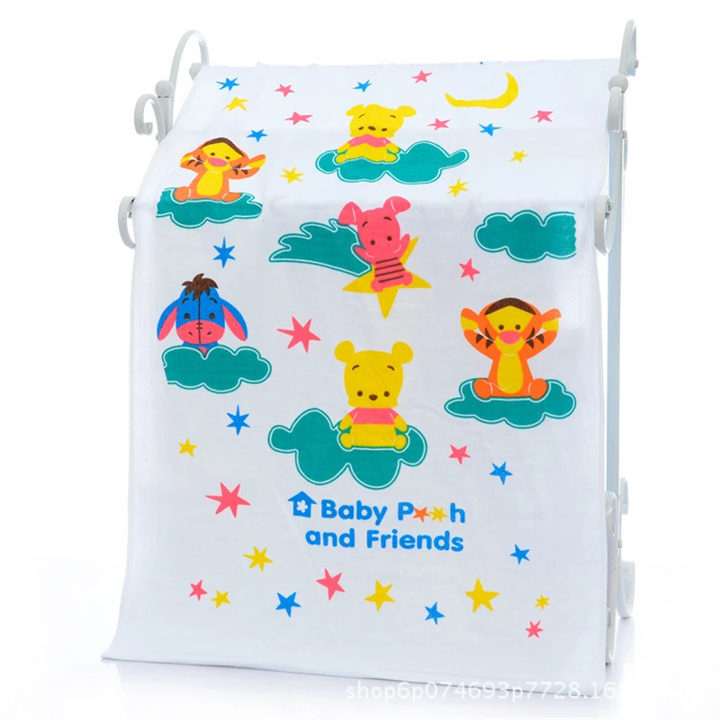 100% Cotton Children Baby Face Towel Bath Towel Mickey Minnie Mouse Baby boy girl Thin Double layer Chiffon soft towel gift