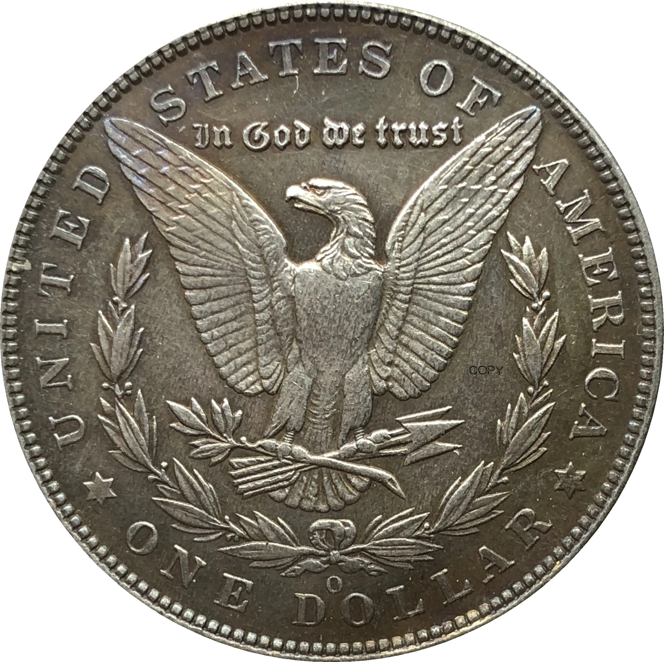 United States Of America 1893 O Morgan One Dollar US Coin Liberty Cupronickel Silver Plated In God We Trust Copy Coin