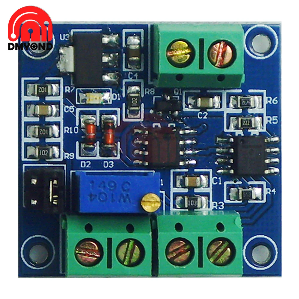 1PCS Voltage to PWM Converter Module 0%-100% to 0-10V for PLC MCU Digital to Analog Signal PWM Converter Module Power