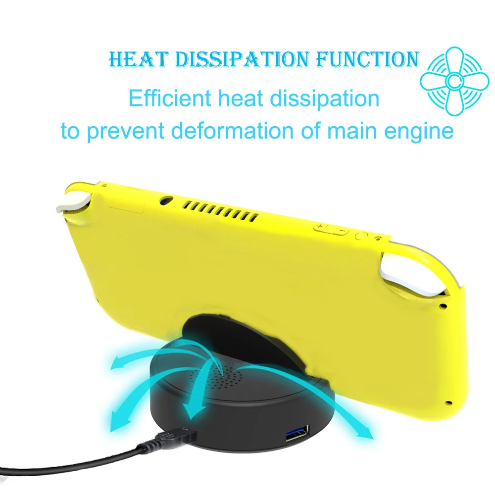 แท่นชาร์จสําหรับ Nintend SWITCH Lite Charger Station Type-C 2USB พอร์ตสําหรับ SWITCH Lite/ Pro Controller อุปกรณ์เสริม