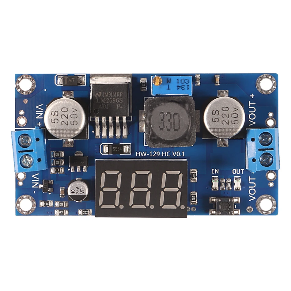 XL6009 DC-DC Verstelbare Boost Module 5-32V Liter 5-55V Met Digitale Display