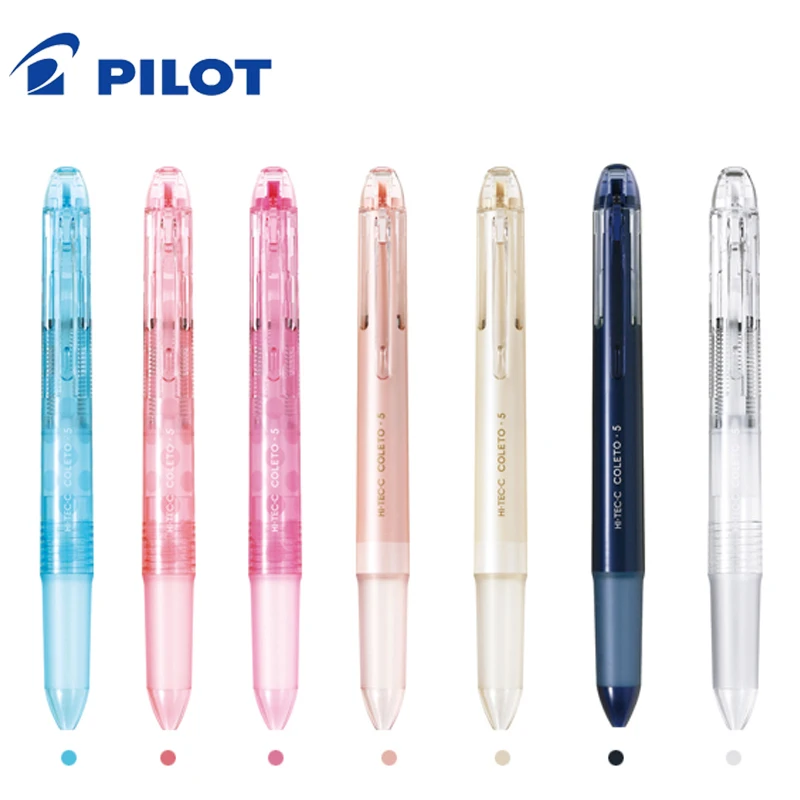 Pilot Multi-Purpose Pen Hi-Tec-C Coleto 4-Color Multi-Pen Body Assembly (4 Refills) BLLH-CLT4