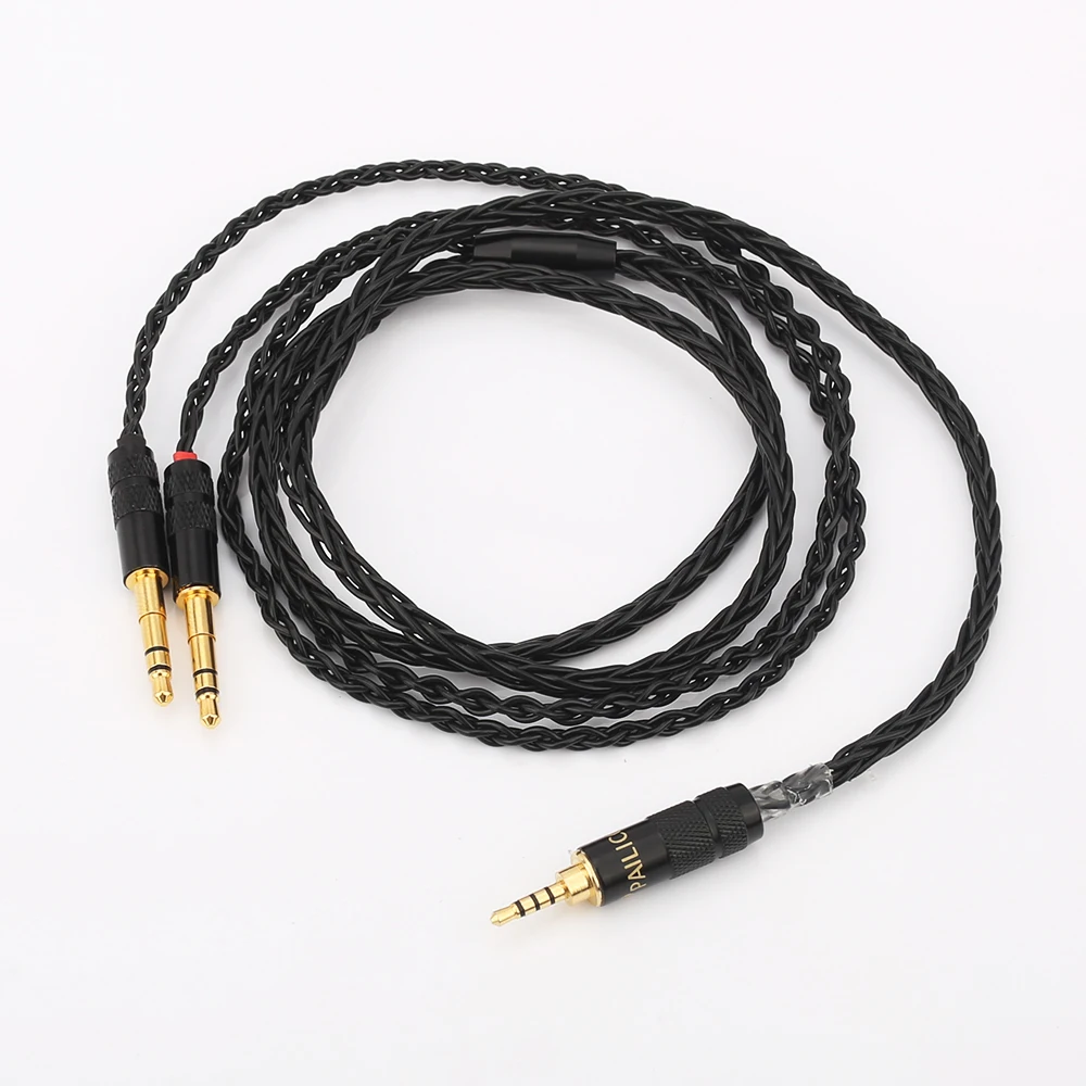 

2.5mm Balanced Headphone Upgrade Cable for focal elegia t1 t5p D7200 D600 MDR-Z7 z7m2