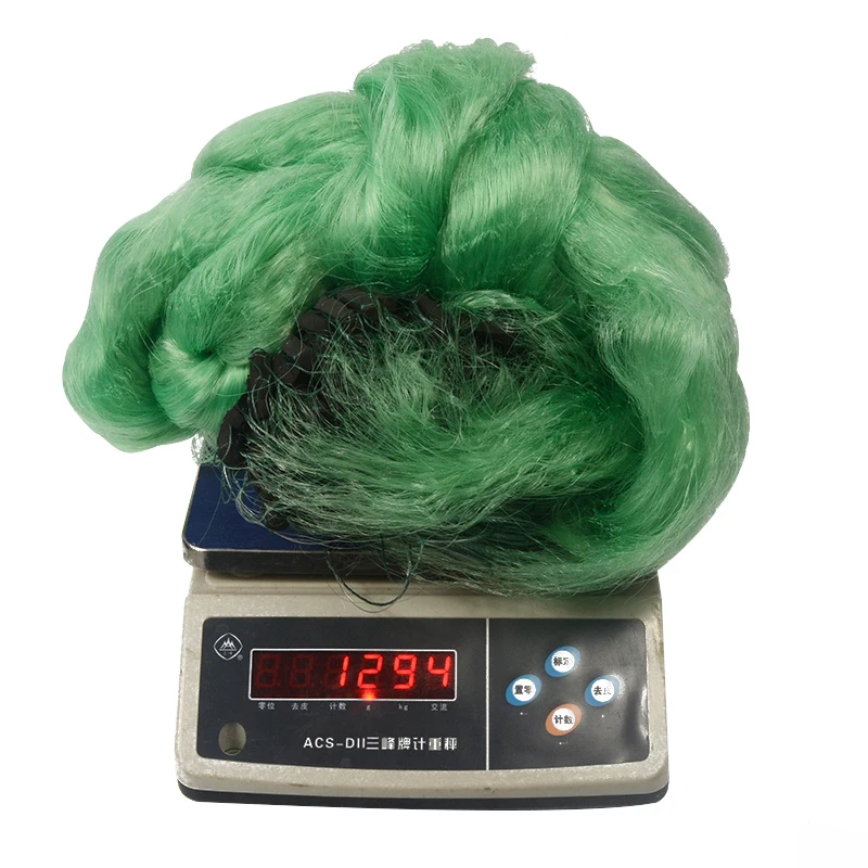 95M 3M Depth 3 Layers Sinking Fishing Net Monofilament Fishing Gill Network with Floats Sinkers Fish Trap Gillnet Fishing Tools