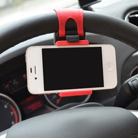 Car steering wheel Mount Phone GPS Holder Cradle Accessories