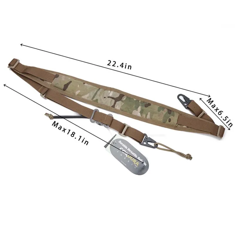 Nieuwe Outdoor Jacht TW MK2 Snel Verstelbare Sling Strap 2-punts Schouderriem Bretels Bretels Sling