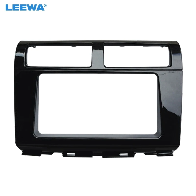 

LEEWA Car 2DIN Face Frame Panel CD/DVD/Radio Stereo For Proton Myvi NAVI Dashboard Trim Fascia Kits #CA6171