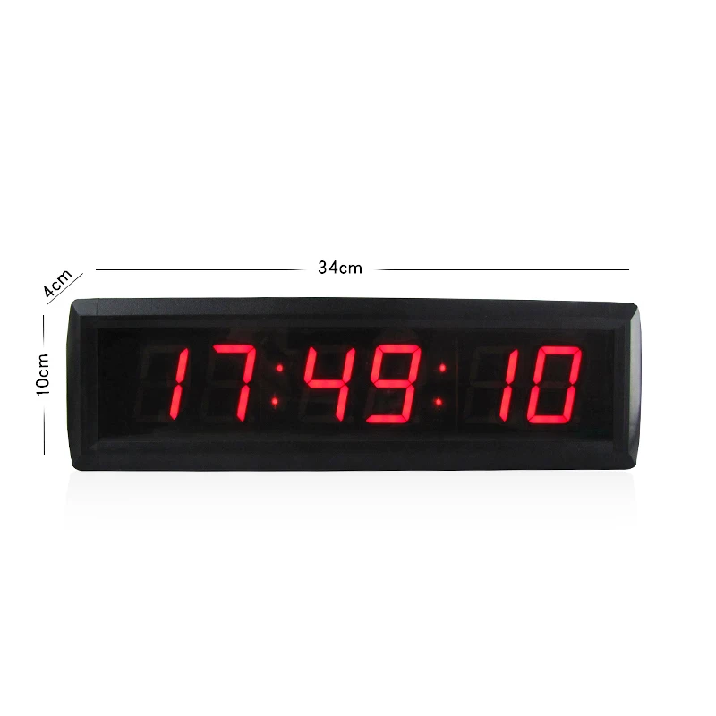 1.8 Inch big digital escape room countdown timer clock customizable LED digital clock for roombreak