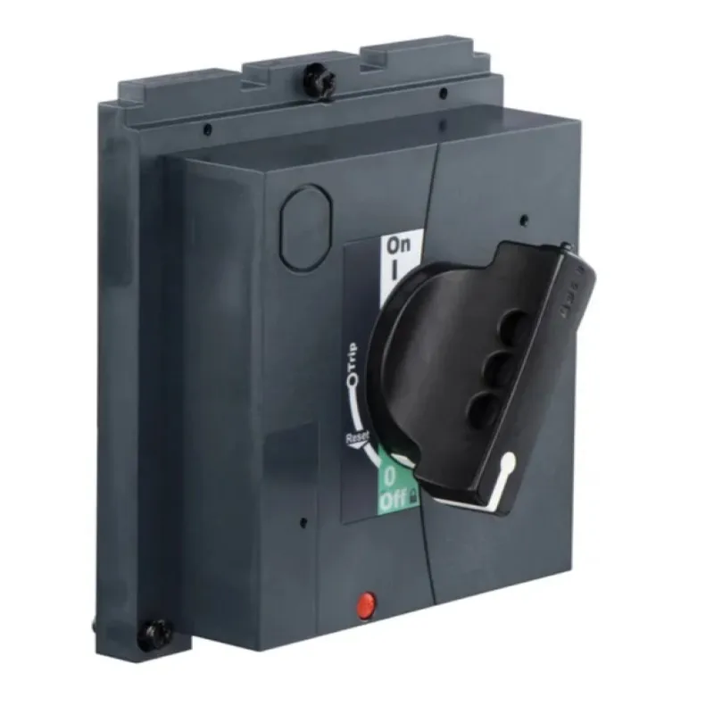 

Molded Case Circuit Breaker Accessories Directly Rotatable Handle- Black -for NSX400-630 1 to 3 Padlock Off Position Padlock