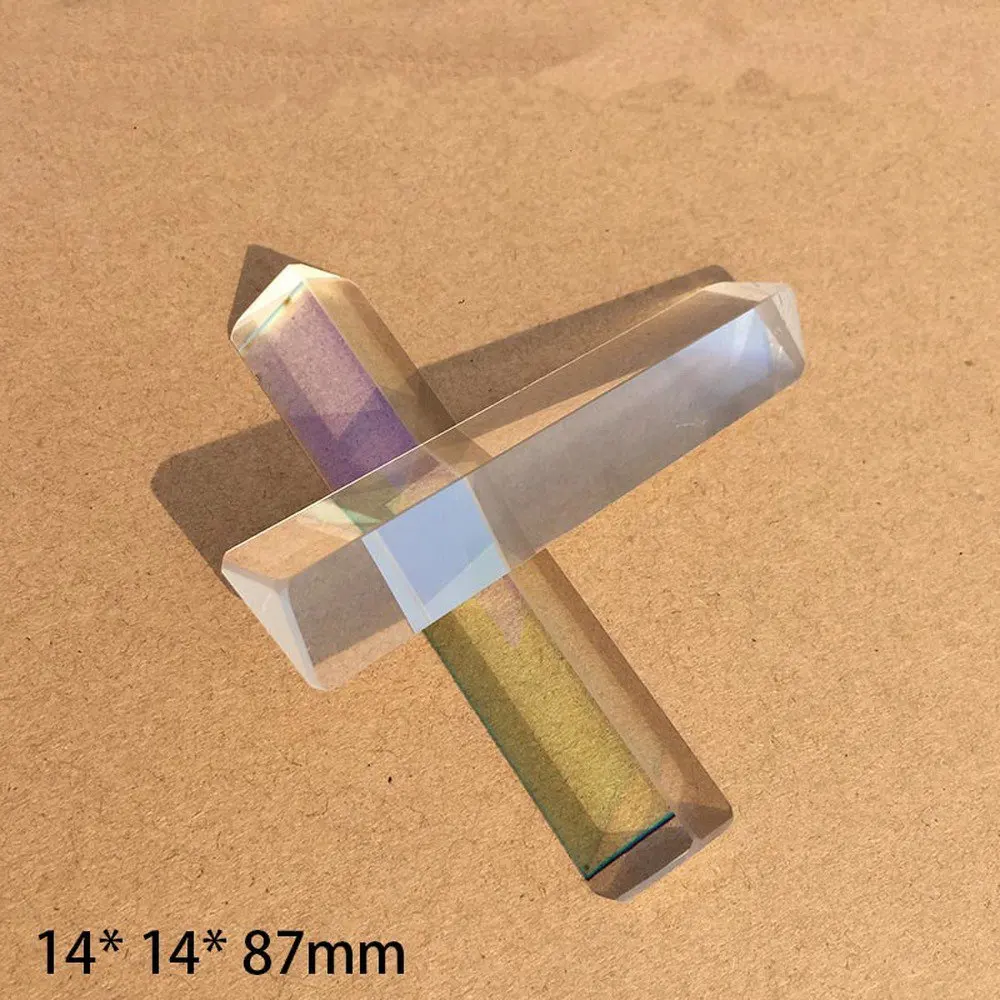 Optical Glass Triprism Student Creative Rainbow Photography Refractive Mirror Mitsubishi Artificial