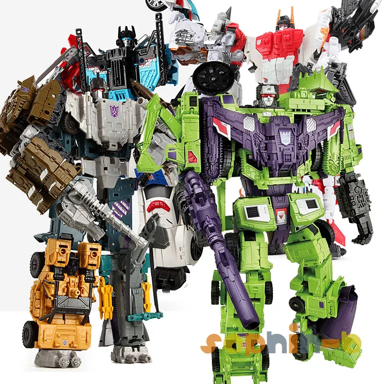 Transformed Defensor Devastator Bruticus Superion Aerialbots Combiner Wars 32cm Figures KO