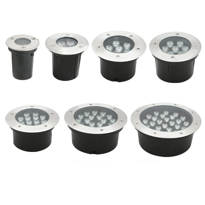 

10Pcs/lot 6W Rampe Led Aquarium IP65 AC85~265V Rgb Aluminum Patio And Garden Outdoor Decking Lights Recessed Led Floor Lights