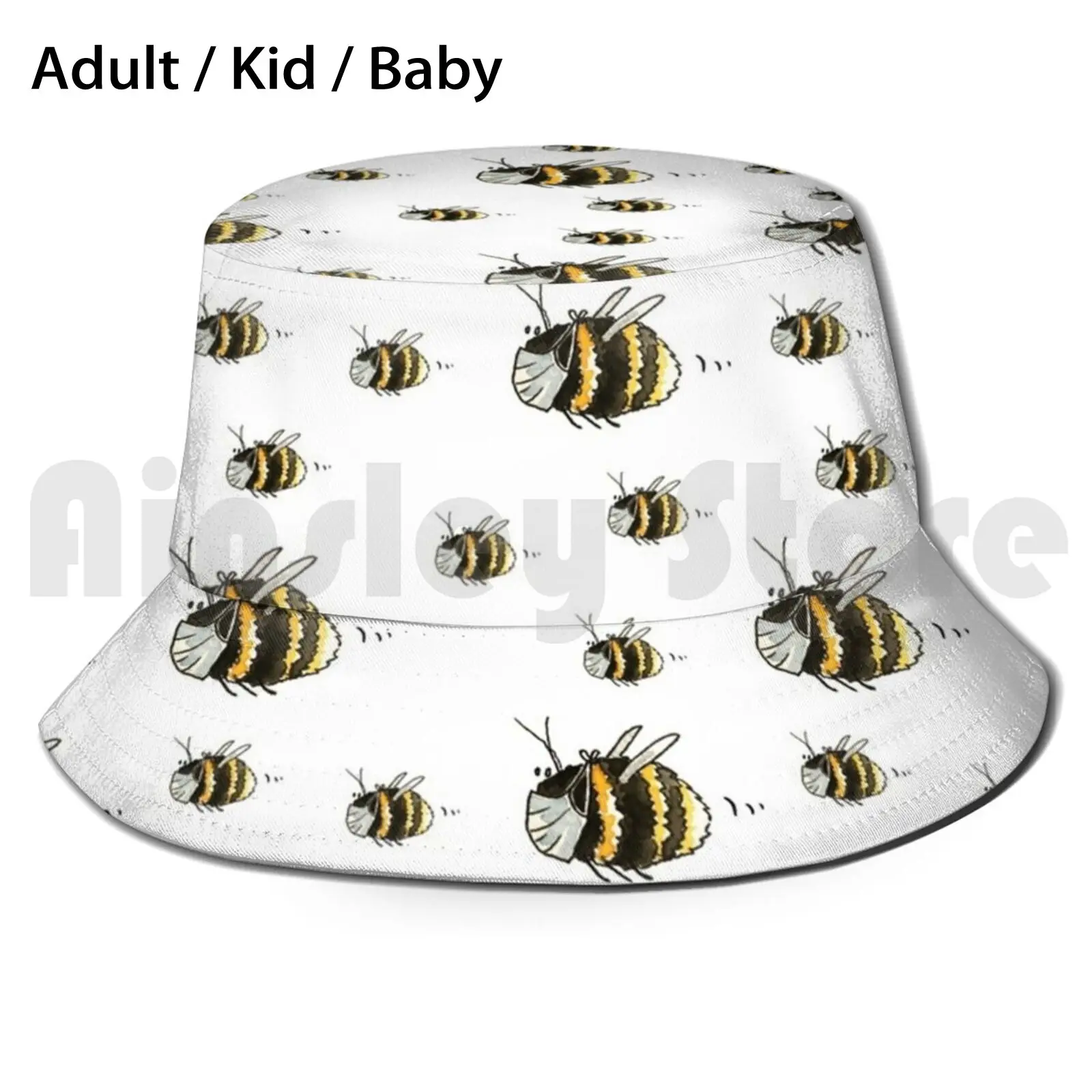 The Bumblebee X8 Sun Hat Foldable UV Protection Bumblebee Insect Hygiene Bee