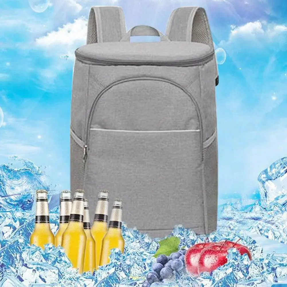 18L Insulated Thermal Cooler Waterproof Picnic Camping Backpack Rucksack Bag