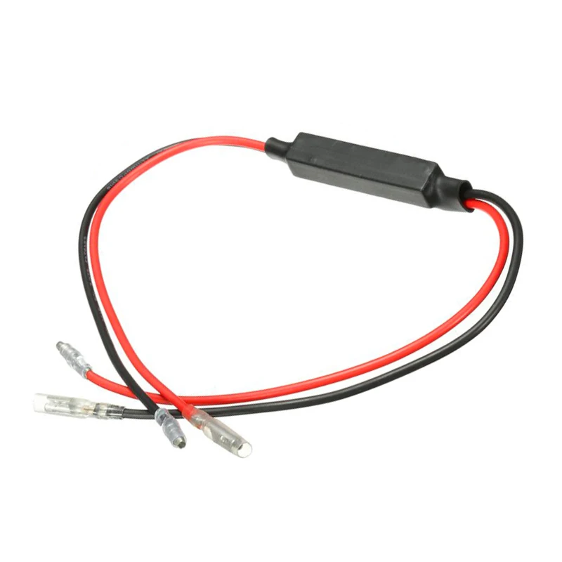 2pcs 10W Universal Motorcycle LED Turn Signal Indicator Load Resistor Flasher For Yamaha/Honda/Suzuki