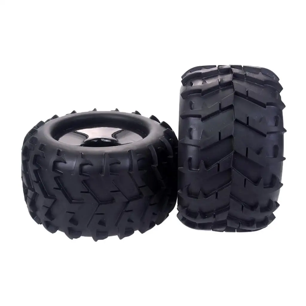 2PCS 1/8 Truggy Monster Truck Wheel & Tyre set , Low Weight, 17mm