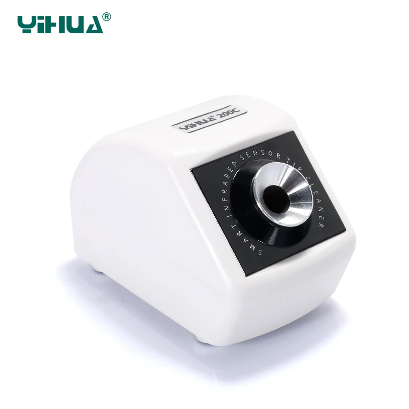 Infraroodsensor Smart Inductie Soldeerbout Tip Cleaner Lichtgewicht Iron Tips Cleaning Tool YIHUA 200C