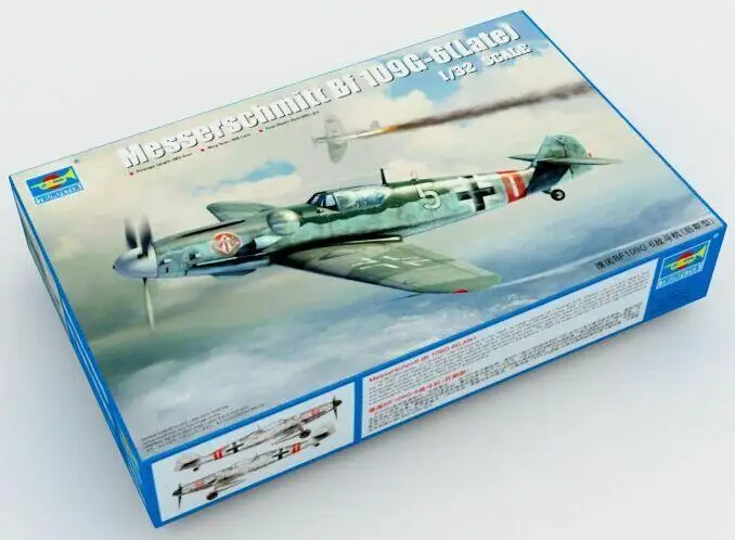 

Trumpeter model 02297 1/32 Messerschmitt Bf 109G-6(Late) model kit