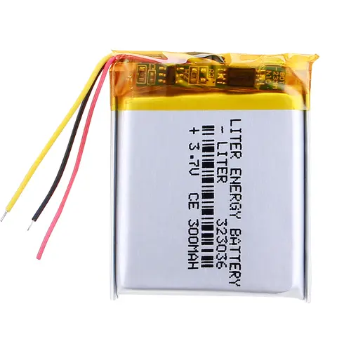 3 Line Lithium Polymer Battery 3.7V 350mAh for MP3 MP4 Liter energy battery