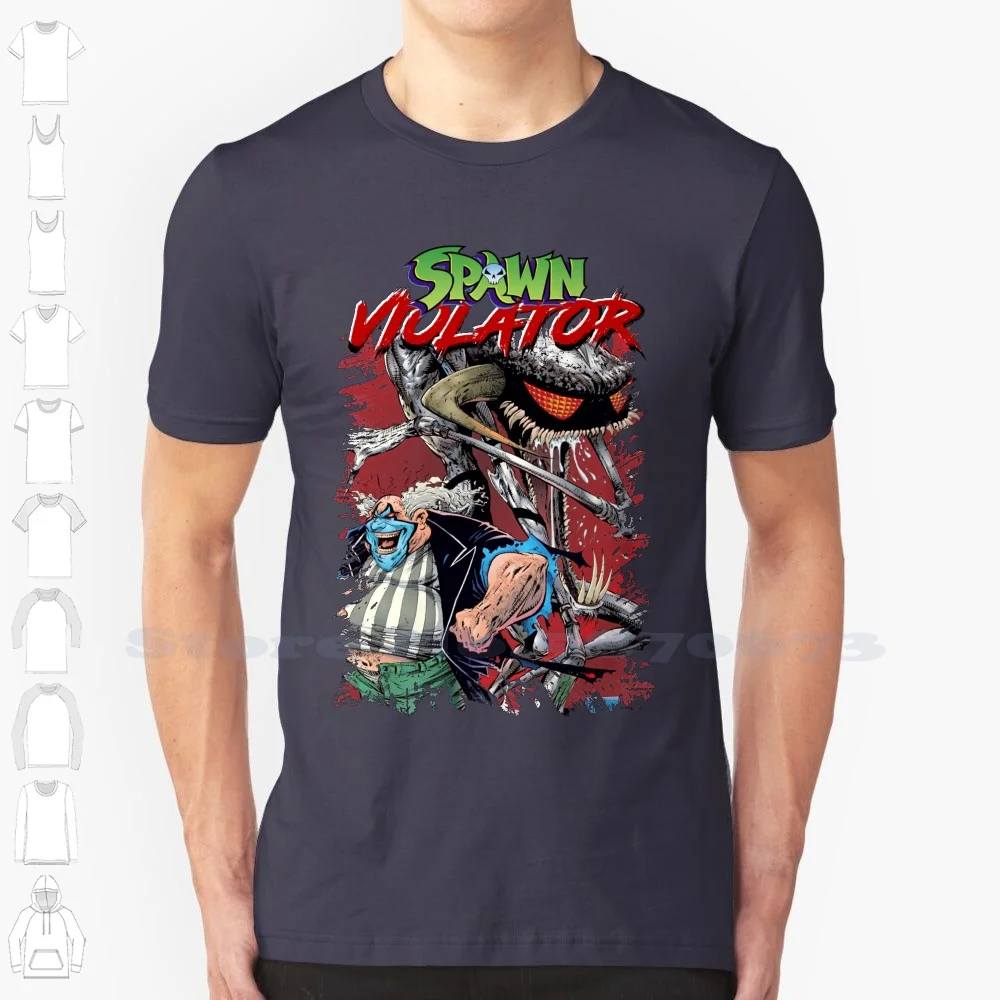 Violator From 100% Pure Cotton T-Shirt Comics Al Simmons Violator