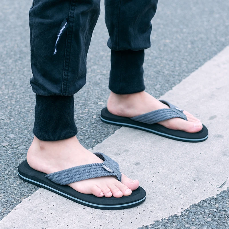 Summer Men Flip Flops High Quality Comfortable Beach Sandals Shoes for Men Male Slippers Plus Size 48 49 50 Casual Shoes