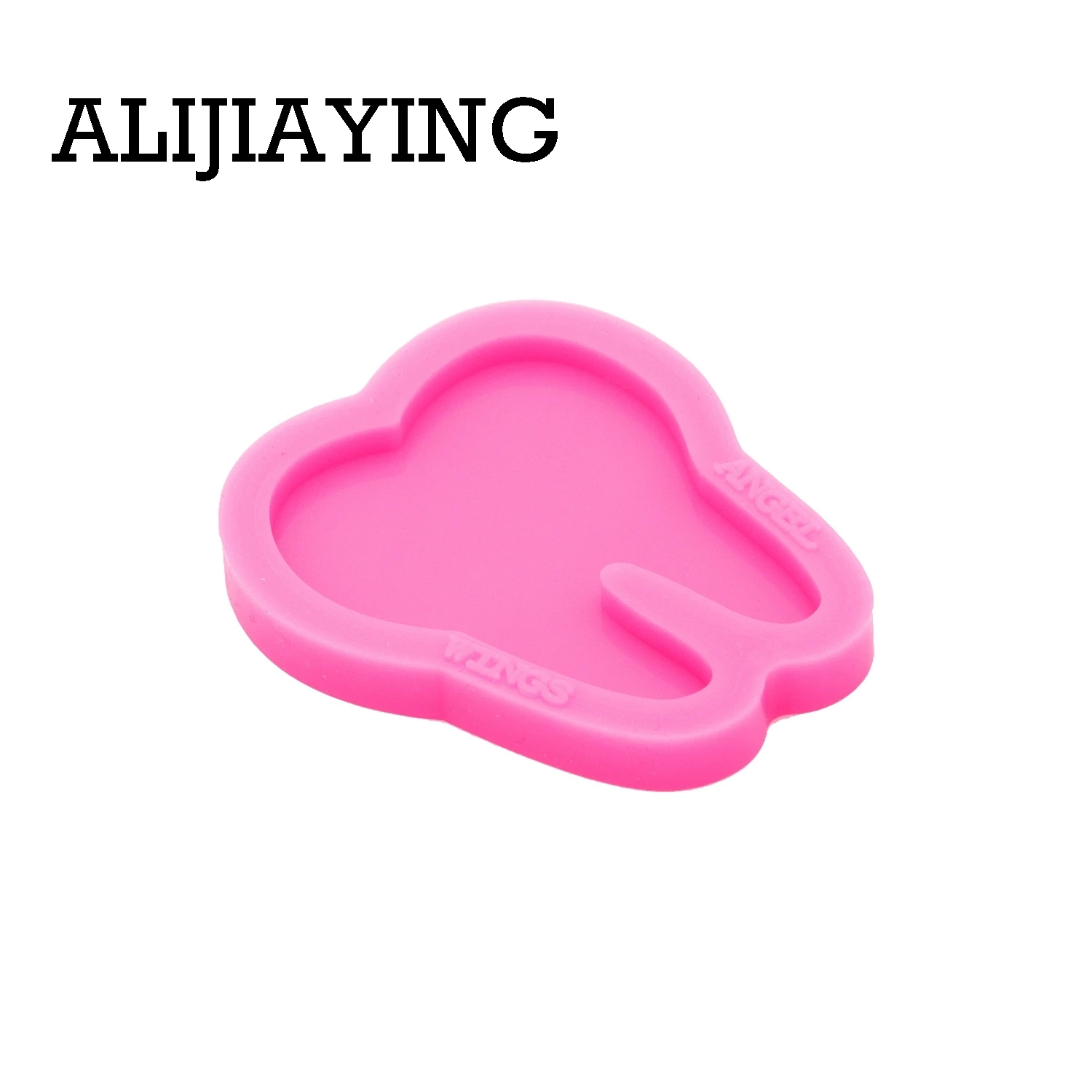 DY0361 Super Glossy Tooth Silicone Mold Epoxy Craft Molds DIY for Badge Reel Resin Crafting Mould Not Sticky