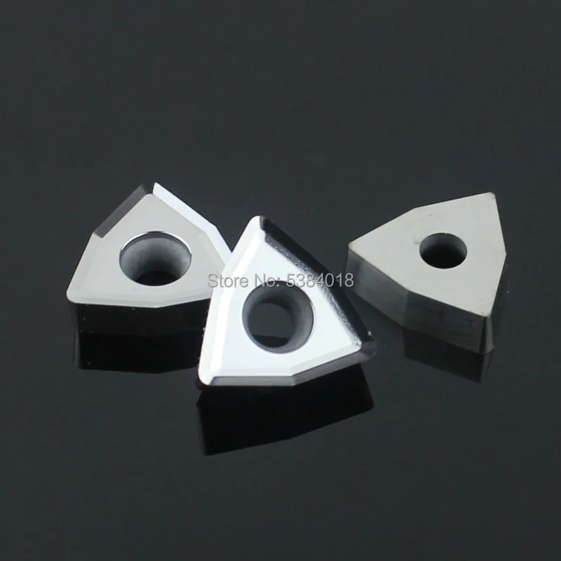 WCMX030208 040208 herramienta de barra de perforación de torneado insertos de carburo WCMX06T308 WCMX050308 herramientas de torneado de torno para cobre de aluminio