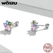 Sterling Silver Animal Paws Earrings #3