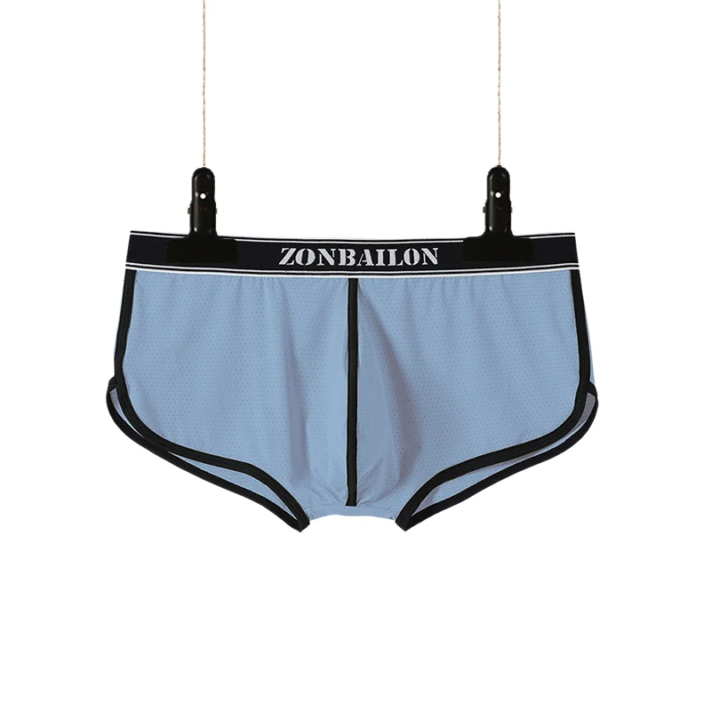 ZONBAILON Men\'s Panties Durable Sexy Mens Underwear Lightweight Comfortable Easy To Clean Man Nylon Underwearar Boxer Sexy Homn