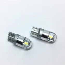 4pcs Car Light W5W T10 LED 192 501 Tail Side Bulb 3030 SMD Marker Lamp WY5WCanbus Auto Styling Wedge Parking Dome Light DC 12V