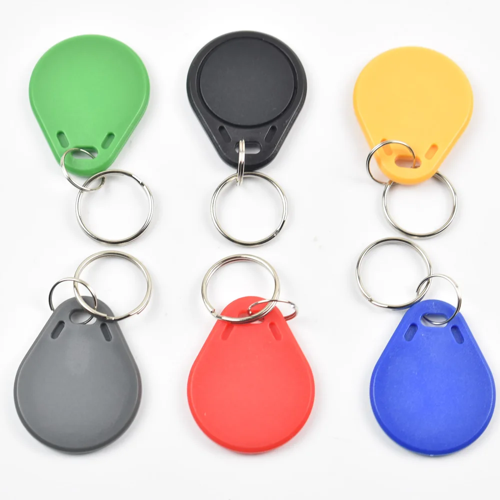 5Pcs/Lot 13.56Mhz IC Card Clone UID Changeable Smart Keyfobs MF 1K S50  Access Control Rewritable Key Tags