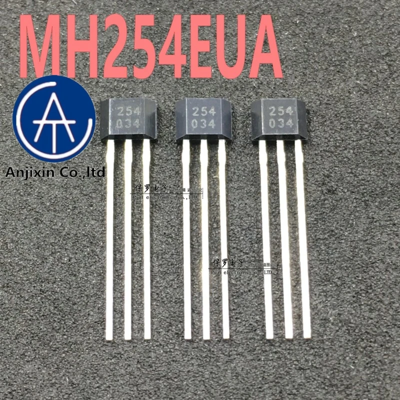 10pcs 100% orginal new MH254EUA silk screen 254 TO-92S single pole low power Hall switching element MH254EST real stock