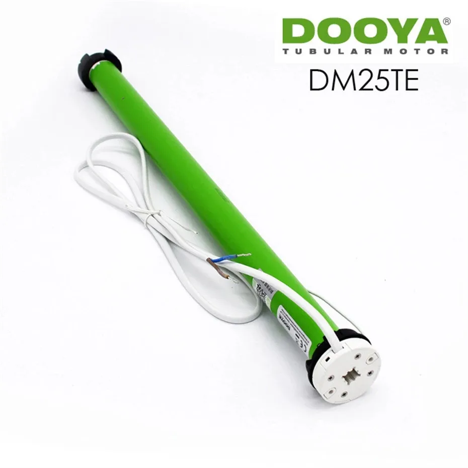 Dooya DM25TEQ 1.1N/1.5N,DM25LEU 1.1N with built-in battery for Rolling/Roman Curtain/Sun Blinds/38mm tube,rf433 remote control