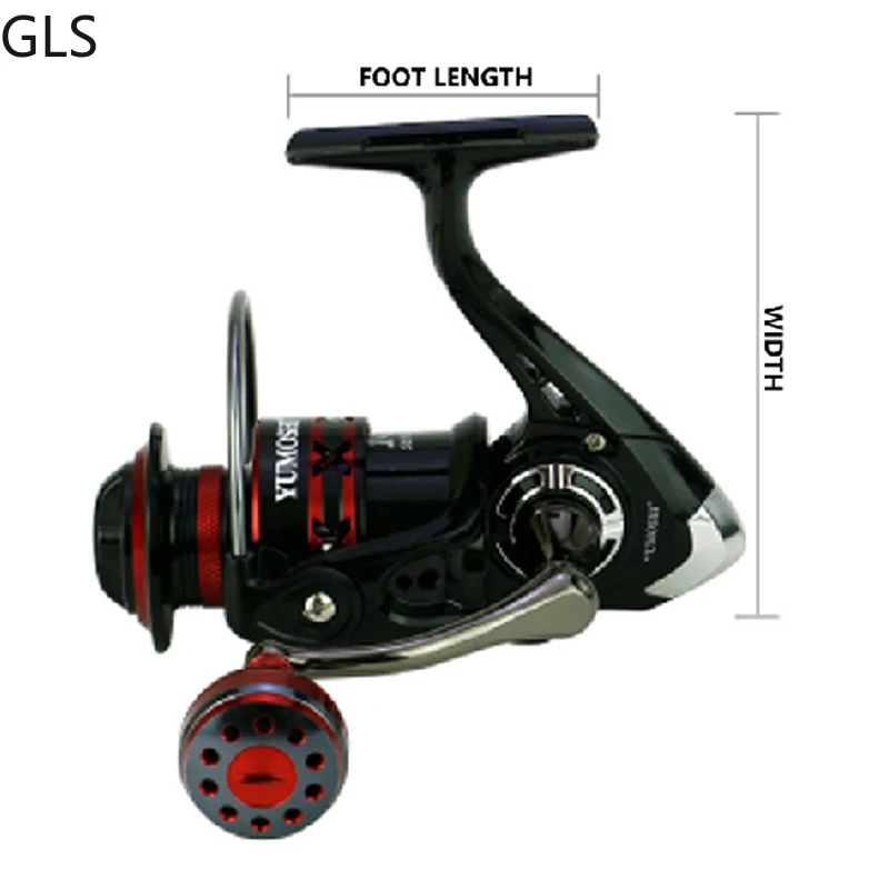 

2023 NEW Metal fishing reel RS Series (2000-7000) Spinning Fishing Reel 5.2:1 Gear Ratio Metal Rocker Fishing Reel