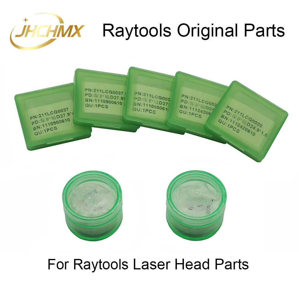 JHCHMX lente protectora Original Raytools para ventanas 27,9*4,1mm 24,9*1,5mm soporte cerámico láser para Raytools BM109 BM114S BT240S